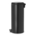 BOTE PARA BASURA 30 LITROS NEWICON DE ACERO INOXIDABLE NEGRO MAT en internet