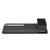 ESCURRIDOR COMPACTO PLASTICO Y ALUMINIO GRIS OBSCURO CON SOPORRTE PARA CUBIERTOS Y BASE ESCURRIDORA ANTIDESLIZANTE 38CM - comprar en línea