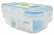 CONTENEDOR CON TAPA CON TAPANGULAR PLASTICO180ML - comprar en línea