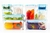 CONTENEDOR CON TAPA CON TAPANGULAR PLASTICO2LT - Tendence