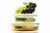 CONTENEDOR CON TAPA CON TAPANGULAR VIDRIO 385ML - Tendence
