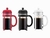 CAFETERA DE PRENSA FRANCESA JAVA PARA 8 TAZAS 1 LT ROJA - Tendence