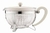TETERA CHAMBORD 13 LT CON TAPA DE PLASTICO ASA Y POMO BLANCO - comprar en línea