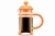CAFETERA JAVA DE EMBOLO ICONICA DURAZNO 350ML en internet