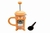 CAFETERA JAVA DE EMBOLO ICONICA DURAZNO 350ML - comprar en línea