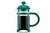 CAFETERA JAVA DE EMBOLO ICONICA VERDE 350ML en internet