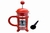 CAFETERA JAVA DE EMBOLO ICONICA ROJA 350ML - comprar en línea