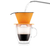 FILTRO DE CAFE CON TAZA DOBLE PARED DURAZNO 310ML - Tendence