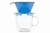FILTRO DE CAFE CON TAZA DOBLE PARED AZUL 310ML - comprar en línea