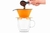 FILTRO DE CAFE CON TAZA DOBLE PARED NARANJA 310ML en internet