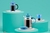 TERMO JOYCUP CON TAPA BANDA ANTIDESLIZANTE AZUL 300ML. - Tendence