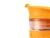 TERMO DOBLE PARED BANDA DE SILICONA AMARILLO 350ML. en internet