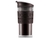 TERMO DOBLE PARED BANDA DE SILICONA CAFE OSCURO 350ML. - comprar en línea