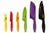 JUEGO DE 12 CUCHILLOSCURO CON FUNDA EN ACERO INOXIDABLE DE 19181486CM en internet