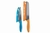 2 CUCHILLOSCURO DE ACERO INOXIDABLE CLASICC CON FUNDA - comprar en línea