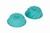 JUEGO DE 2 PIEZAS MOLDE MINI BUNDT DE PLASTICO COLOR MENTA en internet