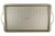 CHAROLA CON TAPANGULAR PARA HORNEAR GALLETAS ACERO GRIS 28X43CM - comprar en línea