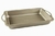 MOLDE CON TAPANGULAR PARA HORNEAR CON ASAS PASTEL ACERO GRIS 23X33CM - comprar en línea