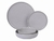 PLATO TRINCHE CAPRI DE PORCELANA EN COLOR GRIS DE 27CM en internet