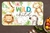 MANTEL INDIVIDUAL RECTANGULAR WILD CHILD REVERSIBLE PLASTICO FLEXIBLE LIBRE DE BPA MULTICOLOR 43.5X28.57CM. - Tendence