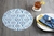 MANTEL INDIVIDUAL REDONDO LIMONES REVERSIBLE PLASTICO FLEXIBLE LIBRE DE BPA MULTICOLOR 34.3CM. - Tendence
