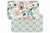 MANTEL INDIVIDUAL RECTANGULAR BORDES REDONDEADOS COUNTRY LOVE REVERSIBLE PLASTICO FLEXIBLE LIBRE DE BPA MULTICOLOR 43.5X28.57CM. - comprar en línea