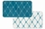 MANTEL INDIVIDUAL RECTANGULAR BORDES REDONDEADOS SET SAIL REVERSIBLE PLASTICO FLEXIBLE LIBRE DE BPA MULTICOLOR 43.5X28.57CM. - comprar en línea