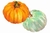 MANTEL INDIVIDUAL FORMA CALABAZA PLASTICO FLEXIBLE LIBRE DE BPA MULTICOLOR 34.3CM. - comprar en línea