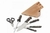 BLOQUE CUCHILLOS MADERA 6PZ GOURMET en internet