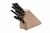 BLOQUE CUCHILLOS MADERA 6 PIEZAS GOURMET - Tendence
