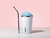VASO TERMICO TAPA CON APERTURA DESLIZANTE ANTIDERRAMES ACERO INOXIDABLE 473ML. - Tendence