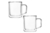 SET DE 2 TARROS DE VIDRIO DOBLE PARED DE 355ML - comprar en línea