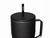 TAZA TERMICA TAPA ANTIDERRAMES CON SELLO DE SILICON Y POPOTE CON RECUBRIMIENTO DE CERAMICA TRIPLE AISLAMIENTO ACERO INOX - Tendence