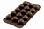 MOLDE DE CORAZONES DE SILICON DE COLOR CAFE 3X2X25CM - comprar en línea