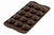 MOLDE DE ROSAS DE SILICON COLOR CAFE 3X2CM - comprar en línea