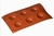 MOLDE SEMISFERA DE SILICON CAPACIDAD 360ML 6X3CM - comprar en línea