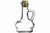 ACEITERA O VINAGRERA OLIVIA CON TAPON VIDRIO 260ML - comprar en línea