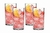 JUEGO DE 4 VASOS COOLER TIMELESS DE VIDRIO 450ML en internet