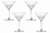 JUEGO DE 4 COPAS MARTINI TIMELESS DE VIDRIO 230ML - comprar en línea