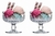 JUEGO DE 2 COPAS HELADO TIMELESS DE VIDRIO 275ML en internet