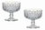 JUEGO DE 2 COPAS HELADO TIMELESS DE VIDRIO 275ML - comprar en línea