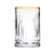 VASO COOLER TIMELESS CON FILO ORO DE VIDRIO 161CM 450ML - comprar en línea