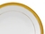 PLATO SOPA DE PORCELANA CRESTWOOD GOLD 23CM - Tendence