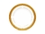 PLATO FRUTA DE PORCELANA CRESTWOOD GOLD 14 CM - comprar en línea