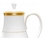 CAFETERA DE PORCELANA CON TAPA CRESTWOOD GOLD en internet