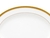 PLATON DE PORCELANA OVAL CRESTWOOD GOLD 40CM - Tendence