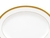 PLATON DE PORCELANA OVAL CRESTWOOD GOLD 35CM en internet