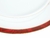 PLATO TRINCHE DE PORCELANA 27 CM MARBLE RED - Tendence