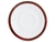 PLATO TRINCHE DE PORCELANA 27 CM MARBLE RED - comprar en línea
