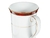 TARRO DE PORCELANA MARBLE RED en internet